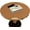 Brown, variant on 18 Inch Round Cork & Leather Placemats, Cuttable Size (12-18 Inch), Trimmable Dining Table Mat, Heat Resistant/Non-Slip Table Cover for Kitchen, Office, or Restauran (Golden)