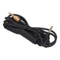 Headphone Male to Male AUX Coiled Cord Headset 3.5mm Audio Spring Cable