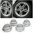 thumbnail image 4 of 4pcs 3in Aluminum Alloy Wheel Center Hub Caps Replacement Accessory for Wheel Center Hub Cover 7PP601149A, 4 of 7