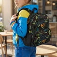 thumbnail image 2 of KUIFORTI Dinosaur Skull Toddler Backpack Boys Kids School Bag with Side Pockets Adjustable Straps Lightweight for Preschool Kindergarten Back to School Gifts, 2 of 7