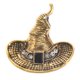 thumbnail image 1 of Broche de sombrero de bruja de cristal Broche de ropa de moda Broche de cuello creativo Accesorio de disfraz, 1 of 7