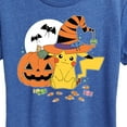 thumbnail image 3 of Pokémon  - Witch Pikachu With Candy - Women's Short Sleeve Graphic T-Shirt, 3 of 5