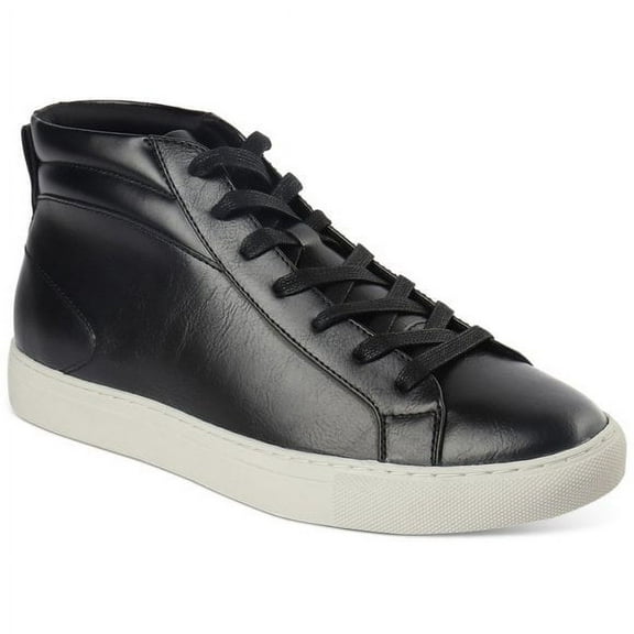 Alfani Men's Jensen Mid-Top Sneaker, Created for Macy's - Black