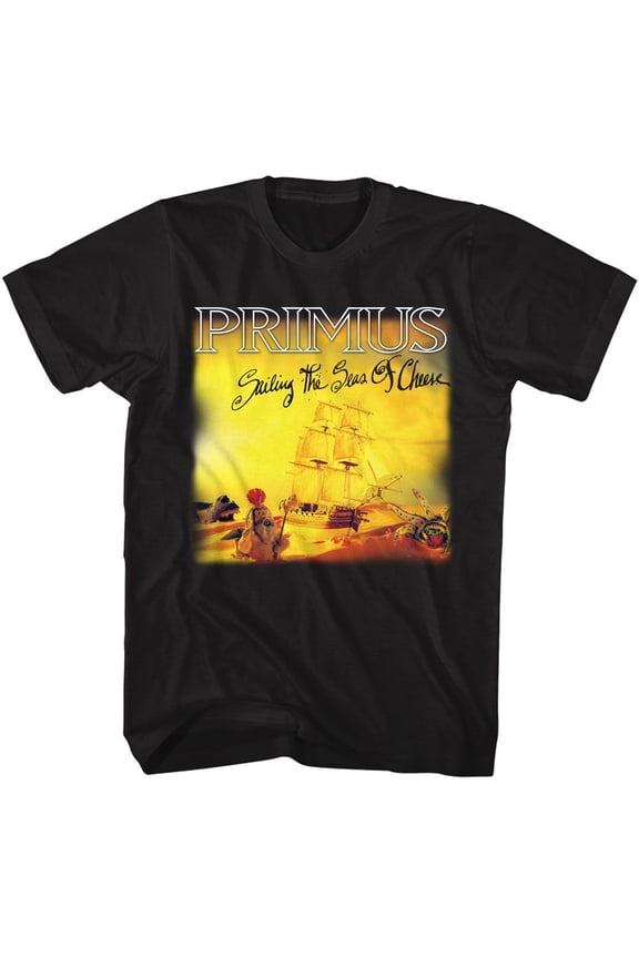Primus Seas Of Cheese Black T-Shirt