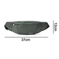 thumbnail image 2 of Riñonera impermeable para hombre con conector para auriculares para viajes, deportes, correr, senderismo y caminar Adepaton CPB-DE-SSW1427-7, 2 of 5