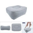thumbnail image 3 of Inflatable Foot Rest Mat,Portable Soft Travel Flights Relax Cushion Leg Up Foot Rest With Air Pump, 3 of 5