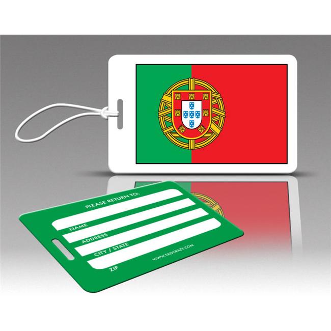 Insight Design 770580 TagCrazy Luggage Tags- Portugal Flag- Set of Three by Insight Design