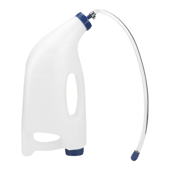 Calf Feeder Bottle 4L Capacity with Long Mouth for Smooth Feeding Horizontal Calf Milk Feeding Bottle