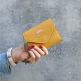 thumbnail image 2 of IELGY short wallet female Japanese and Korean fashion small fresh zipper coin purse card holder, 2 of 2