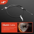 thumbnail image 4 of A-Premium 62.5 Inch Clutch Cable Compatible with Ford Mustang 1994 1995, Manual Transmission, 4 of 5