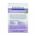 thumbnail image 2 of PureTouch Flushable Feminine Wipes, 12 Ct, 2 of 3