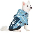 thumbnail image 2 of Bingfone Airplanes And Aviation Signs Dog Clothes Hoodie, Pet Winter Coat,Puppy Sweatshirts For Small Dogs Boy Girl,Suitable For All Breeds-X-Large, 2 of 8