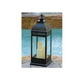 thumbnail image 6 of Smart Solar - San Nicola Triple LED Candle Lantern-Red, 6 of 7