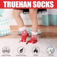 thumbnail image 3 of Boliang Kids Girls Boys Slipper Socks Soft Thick Cozy Fuzzy Animal Anti-Slip Winter Thermal Christmas Socks Indoor, 3 of 6