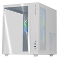 thumbnail image 2 of Gabinete DXT GAMING Titan PRO Mini Torre Cristal Curvo Panoramico 3 Fan ARGB USB-C Blanco CDXT900WT, 2 of 6