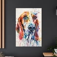 thumbnail image 4 of English Foxhound Dog Poster Wall Art for Bedroom Living Room Funny Graffiti Dog Picture Cool Dog Decor Wall Art, 4 of 6