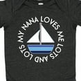 thumbnail image 4 of Inktastic My Nana Loves Me Sailboat Boys Boys Baby Bodysuit, 4 of 5