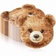 thumbnail image 1 of wonima02 50 PCS Bear Shaped Napkins We Can Bearly Wait Baby Shower Decorations Brown Bear Party Supplies Disposable Paper Napkins for Boys Girls Kids Birthday Baby Shower Party Decorations Favors, 1 of 1