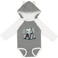 thumbnail image 3 of Inktastic KiniArt Elephant Boys or Girls Long Sleeve Baby Bodysuit, 3 of 5
