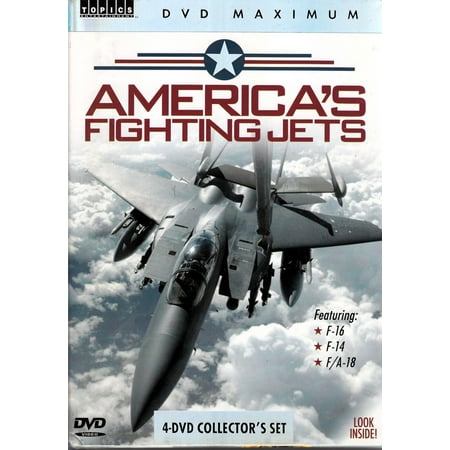 America's Fighting Jets 4 DVD Set ~ Air Force, Navy & Marines, Cold War & Unusual