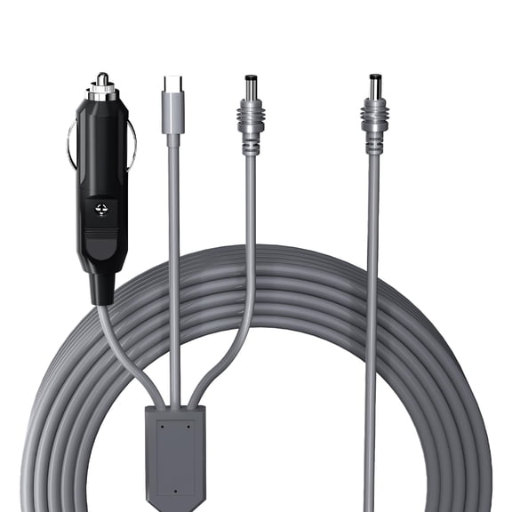 3 in 1 Starlink Mini Cable 11FT/ 3M, High-Speed USB C/Car Charger/DC to DC Replacement Cable for Starlink Mini Power, Waterproof Extension Power Cable Accessories