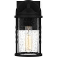 thumbnail image 2 of Reece 1-Light Earth Black Outdoor Wall Lantern|Black, 2 of 5