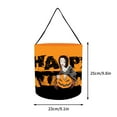 thumbnail image 3 of Djunllk Lighted Halloween Bucket Trick or Treat Bags Halloween Decorations, Pumpkin Candy Bucket Reusable Halloween Basket, Portable Baskets for Kids Halloween Party Favors Supplies Props, 3 of 4