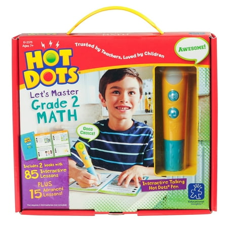 UPC: 0086002023759 | Educational Insights Hot Dots Let s Master Grade 2 Math Set with Talking Pen