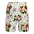 thumbnail image 6 of QEKEE dwsignname Mens Casual Shorts - Drawstring Summer Beach Stretch Sports Shorts, 6 of 9