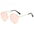 thumbnail image 3 of Gafas de sol polarizadas de moda Gafas de sol retro europeas y americanas para hombre Gafas de sol de moda con montura redonda de metal para mujer, 3 of 5