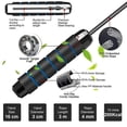 thumbnail image 3 of Fitness Speed Skipping Rope For Exercise Boxing Training Workout Adjustable Jumping Rope, 3 of 5