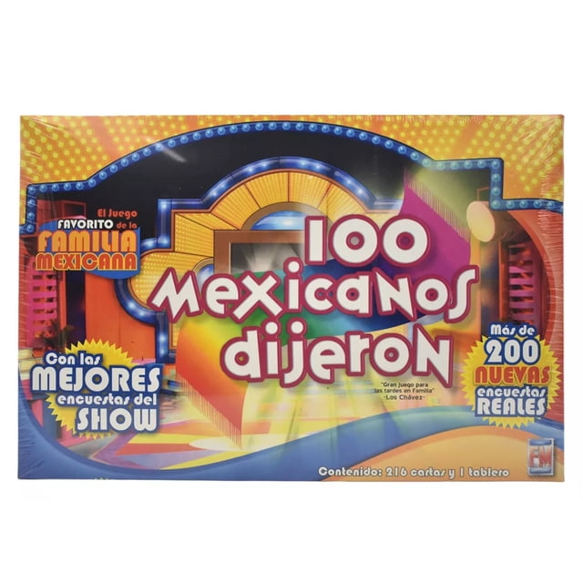 Juego de Mesa Fotorama 100 Mexicanos Dijeron