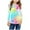 z4-Multicolor, variant on Nskgu Girls Long Sleeve Shirts Casual Crew Neck Tops Basic Tunic Blouses Tie Dye Printed Tops Western Shirts for Preppy Kids