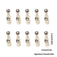 thumbnail image 5 of YIEMEEN Pack Of 10 Professional Umbrella Tail Beads Metal For 4mm Umbrella Assembly, 5 of 8