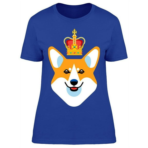 King Corgi T-Shirt Women -Image by Shutterstock, Female Large
