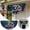 Blue-2Pcs, variant on 4th of July USA Flag Banner 250th Anniversary Merica Bunting Half Fan Patriotic Porch Garland Decoration 1776-2026 US Red White Blue Memorial Flag with Stars and Stripes