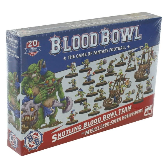 SNOTLING TEAM: CRUD CREEK NOSEPICKERS Games Workshop Blood Bowl