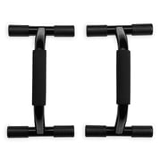 Athletic Works Sturdy Push-up Bars, Pair, Black