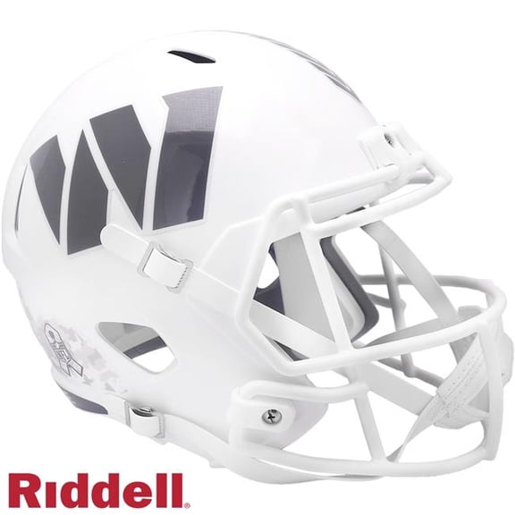 Riddell 9585500266 Washington Commanders Helmet - Riddell Replica Full Size Speed Style Salute To Service 2024
