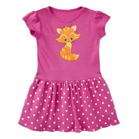 

Inktastic Cute Orange Kitty Cat Gift Baby Girl Dress