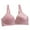 Watermelon Red, variant on Nmnitkp Bras for Women Antibacterial Fabric,Nursing Bras Flower Embroidery No Rims Fixed Cup Gathering Adjustable Buckle Daily Bra Black,L
