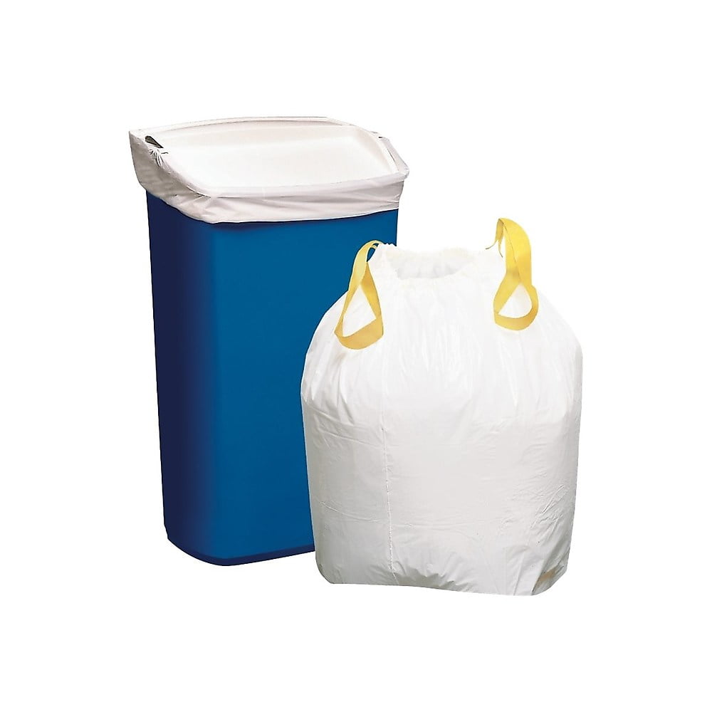 Staples Lg PK Scented Trash Bags Drawstring Fresh Scent We 13 gal 100