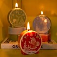 thumbnail image 5 of Molde de silicona para hacer bolas de cristal navideñas, redondo, perfumado, para velas, con relieve, para árbol de Navidad, muñeco de nieve, alce, decoración navideña, regalo artesanal, 5 of 5