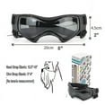 thumbnail image 4 of Lunettes pour Chien Petite Race, Facile à Porter, Protection UV/vent/poussière/brouillard Réglable, 4 of 5