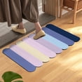 thumbnail image 5 of InsCrazy Bathroom Rugs Bath Rug- Super Absorbent Quick Dry- Rubber Backing Non-Slip -Washable Floor Mats- Shower Rug for in Front of Bathtub-Shower Room 17" x 24", 5 of 9