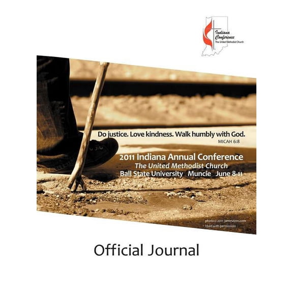 2011 Official Journal of the Indiana Annual Conference (Paperback)