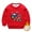 1#Red, variant on Kiijoy Toddler Boys Sweatshirt Excavator Print Cozy Warm Crew Neck Pullover Top