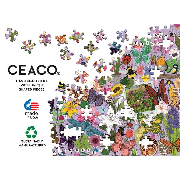 Ceaco 1000 Piece Beetles and Butterflies (Thea Leaney