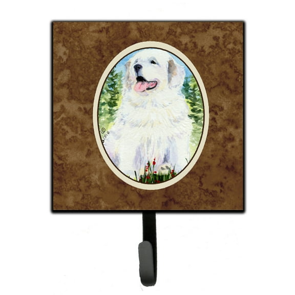 Caroline's Treasures SS8866SH4 Great Pyrenees Leash or Key Holder, Single Hook, multicolor