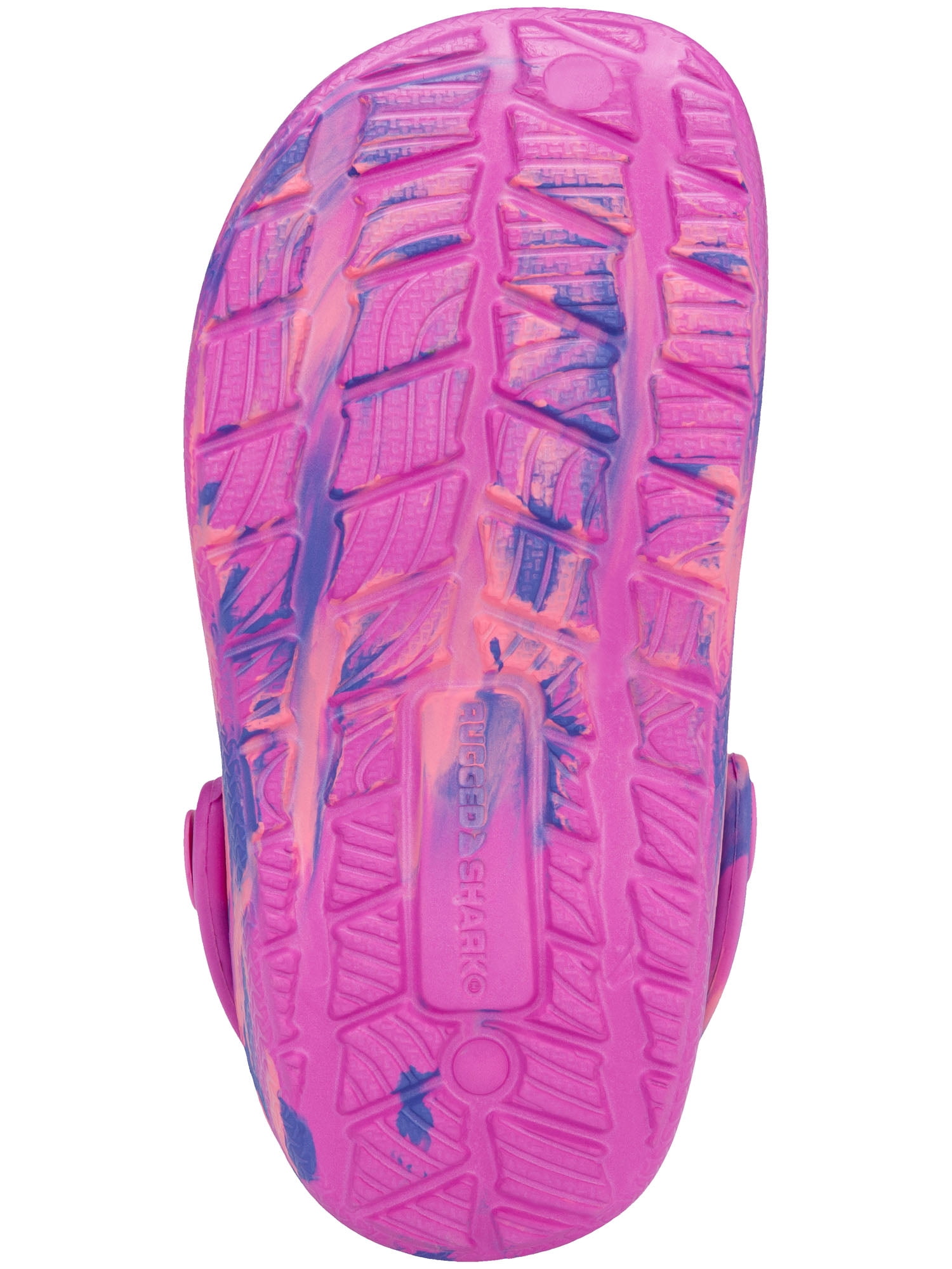 Rugged Shark Toddler Girls EVA Clog